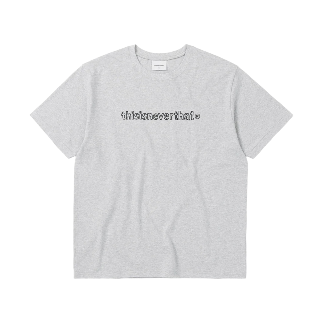 NG241TTSST01GRY Thisisneverthat x Naijel Graph Logo T-Shirt Grey