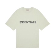 Essentials 3D Silicon Applique Boxy T-Shirt Alfafa Sage - 20FW