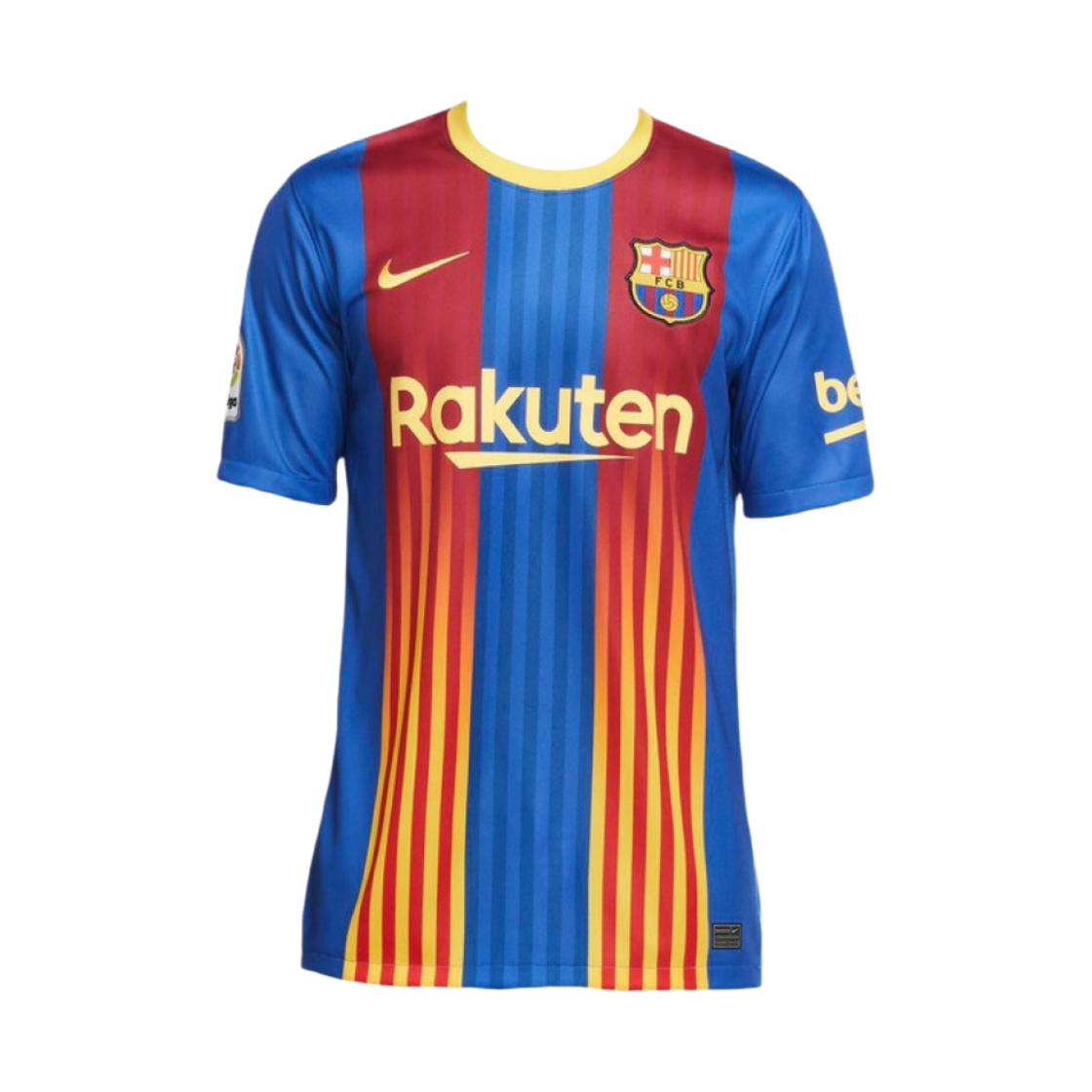 나이키 FC 바르셀로나 2020/21 드라이핏 스타디움 4th 저지 게임 로얄 바시티 메이즈 (논 마킹 버전)(Nike FC Barcelona 2020/21 Breathe Stadium 4th Jersey Game Royal Varsity Maize (Non Marking Ver.))