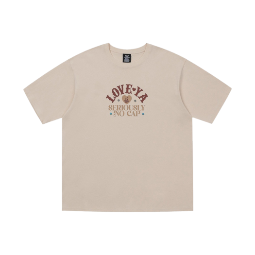 RD126500BE RDVZ Love Ya T-shirt Beige