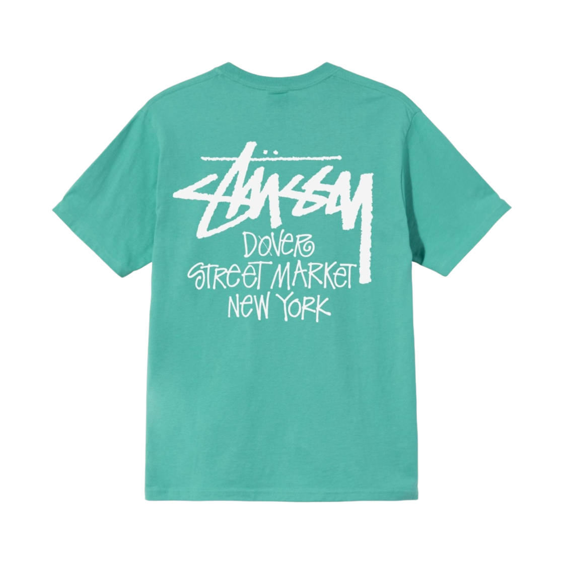 스투시 스탁 도버 스트리트 마켓 뉴욕 티셔츠 그린 2021