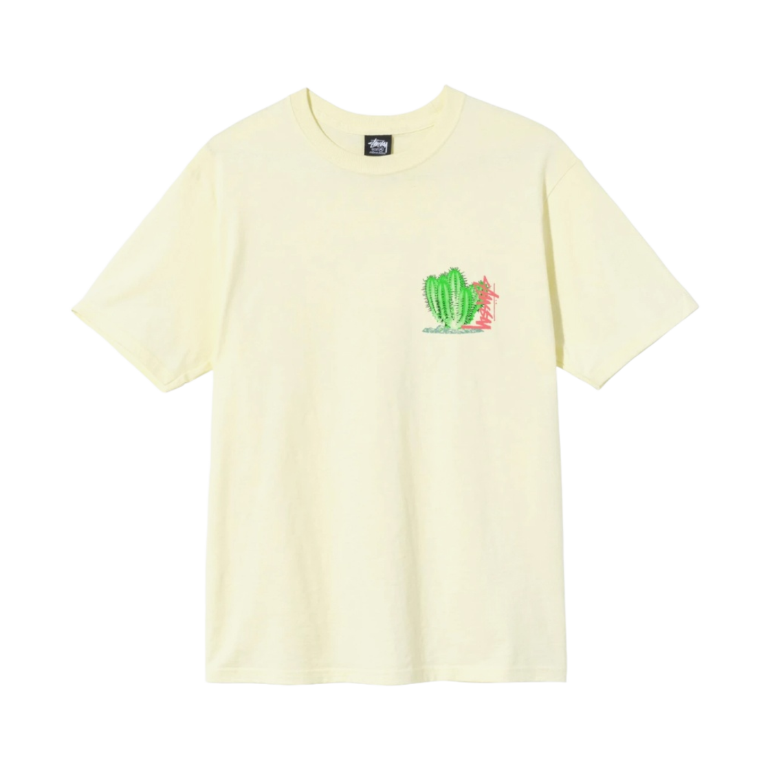 스투시 데저트 블룸 티셔츠 페일 옐로우(Stussy Desert Bloom T-Shirt Pale Yellow) - 2