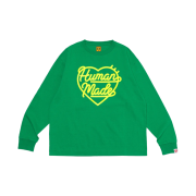 Human Made Heart L/S T-Shirt Green