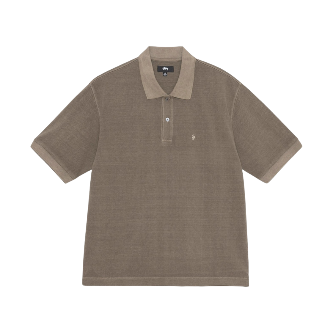 스투시 피그먼트 다이드 피케 폴로 토프(Stussy Pigment Dyed Pique Polo Taupe) - 1