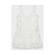 Greenbutter Lace Clear Ball Sleeveless Ivory