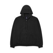 Yeezy YZY String Zip-Up Hoodie Black