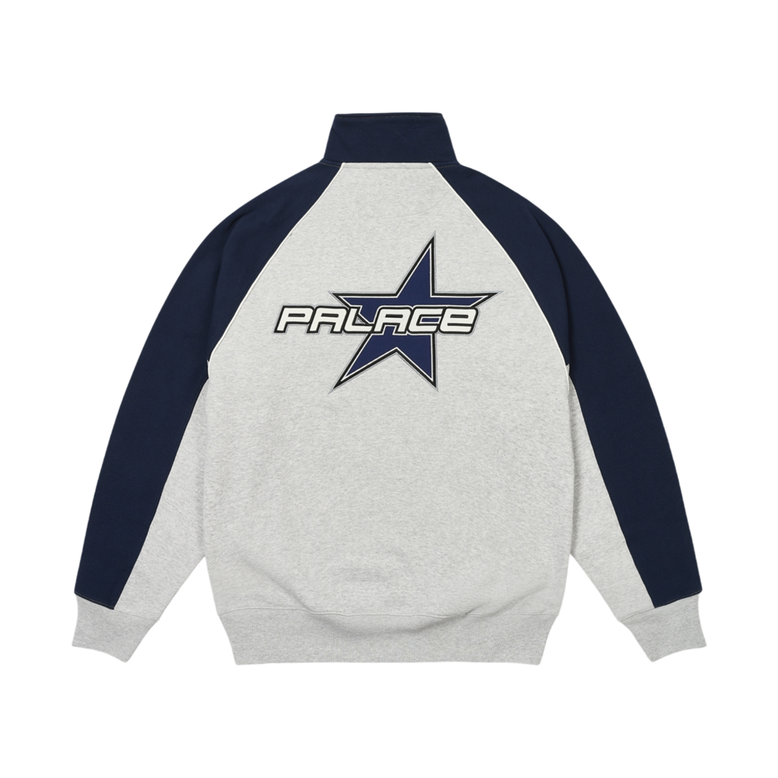팔라스 팔스타 1/4 집 그레이 말 - 24FW(Palace Palstar 1/4 Zip Grey Marl - 24FW) - 1