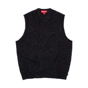 Supreme Chenille Sweater Vest Black - 24FW