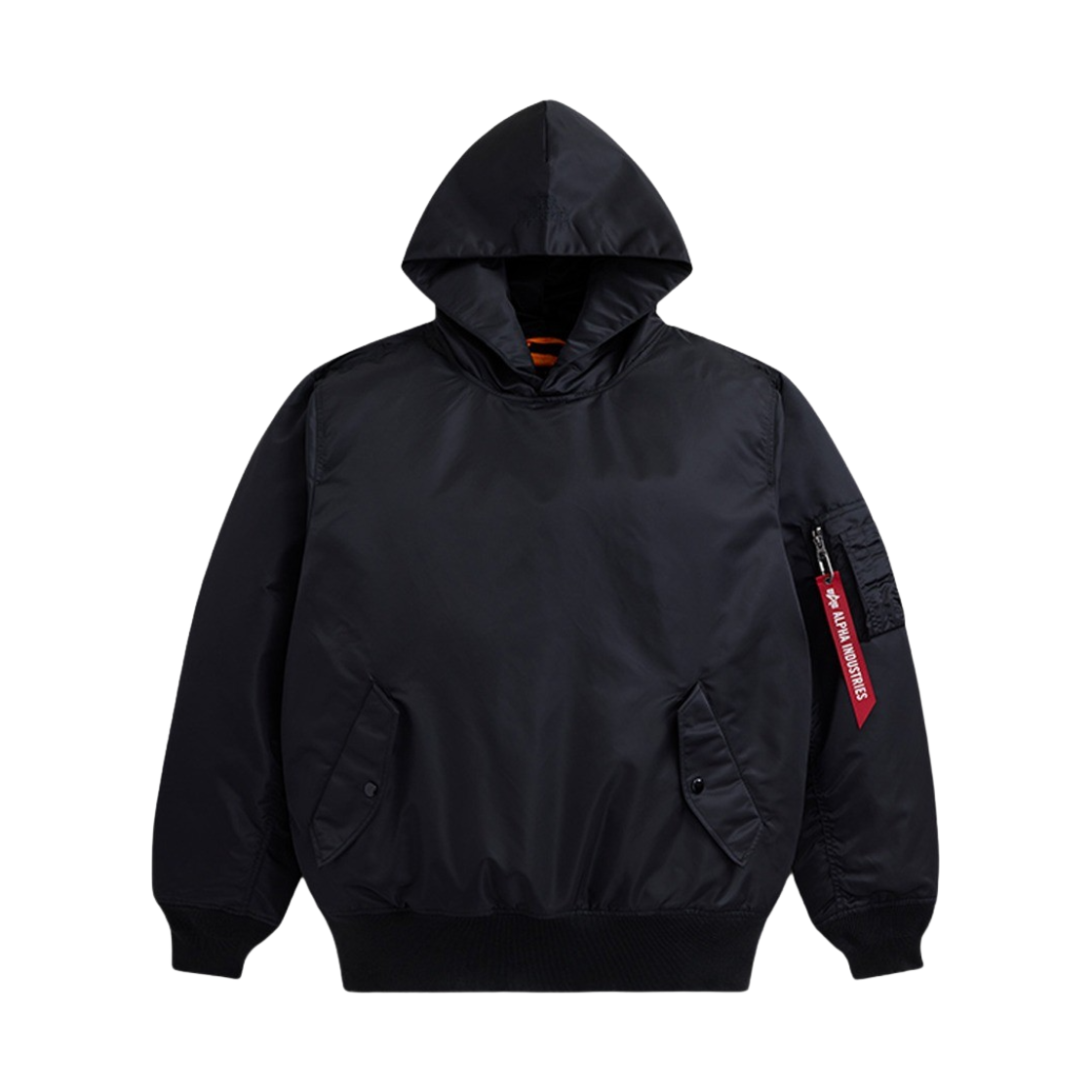 AI24I3000003BLK ALPHA INDUSTRIES Pull-over Hooded MA-1 Black