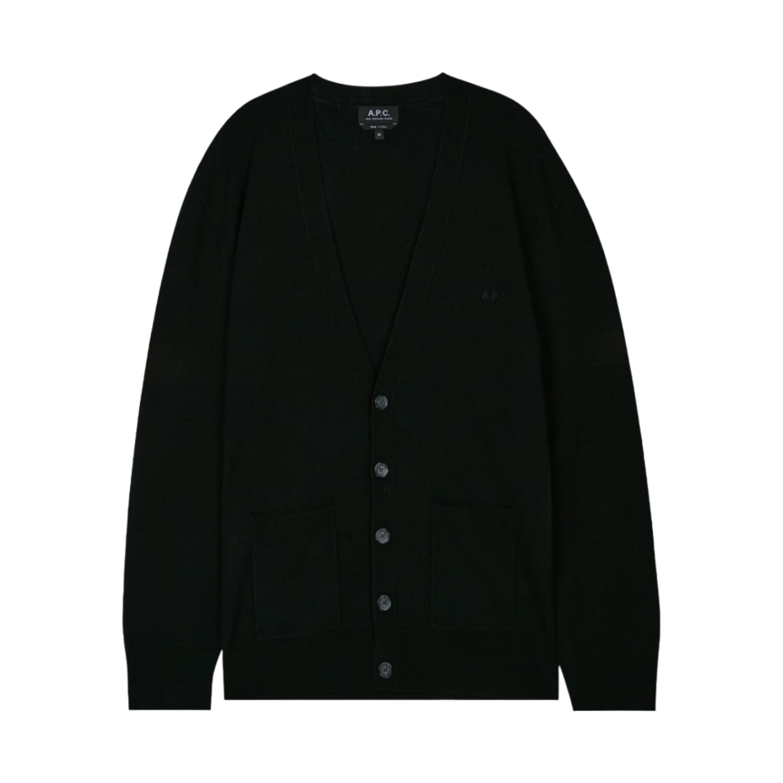 아페쎄 테오 가디건 블랙