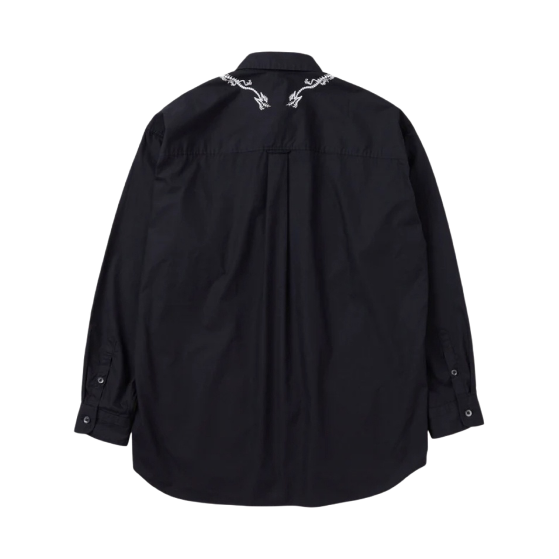 네이버후드 x 클랏 자수 로고 롱슬리브 셔츠 블랙(Neighborhood x Clot Embroidery LS Shirt Black) - 2