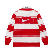 Supreme x Nike Stripe Rugby Red - 25SS