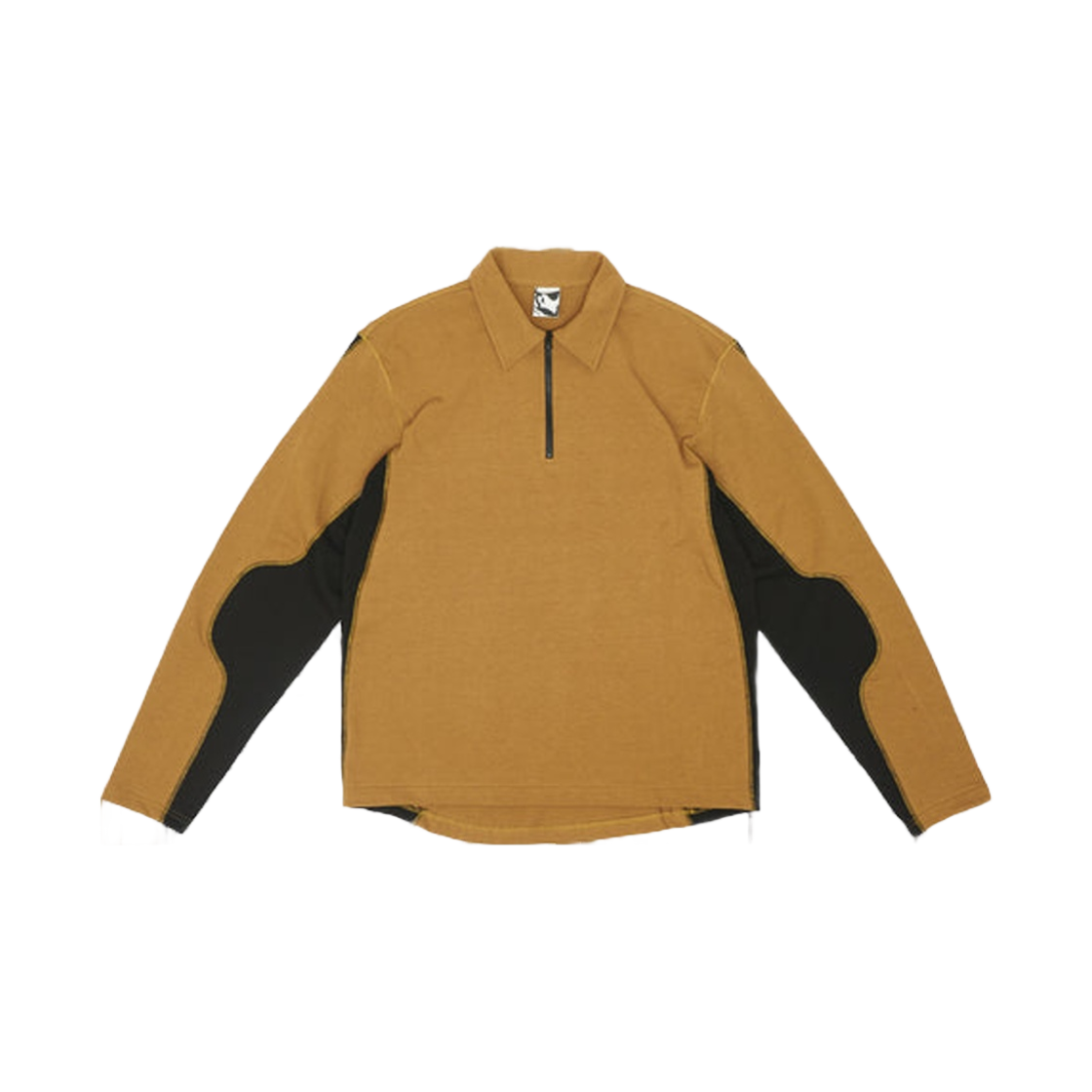GR10K 하프집 스웨터 폴로 코요테(GR10K Half Zip Sweater Polo Coyote)
