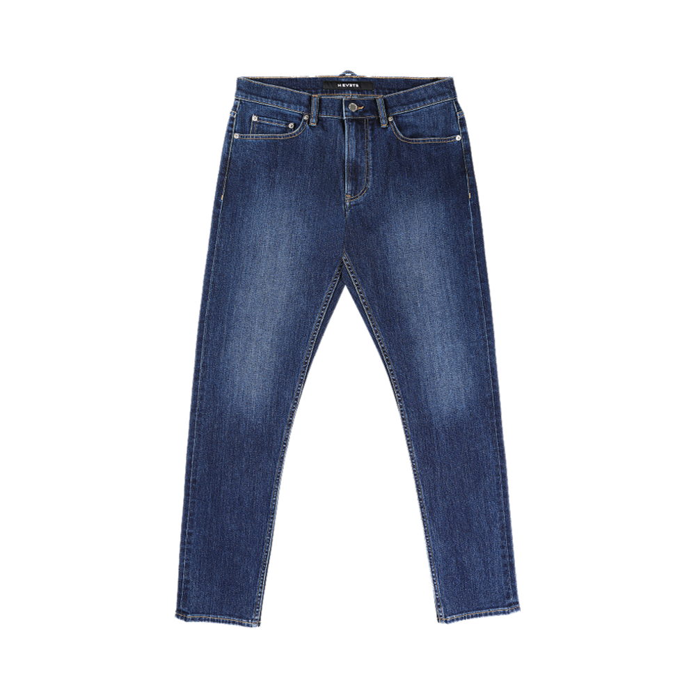 헤베츠 우먼 테이퍼드 팬츠 인디고(Hevets W Tapered Mens Pants Indigo)
