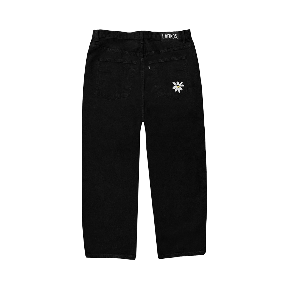 라브로스 스마트 데이지 배기 진 블랙(Labros Smart Daisy Baggy Jeans Black) - 2