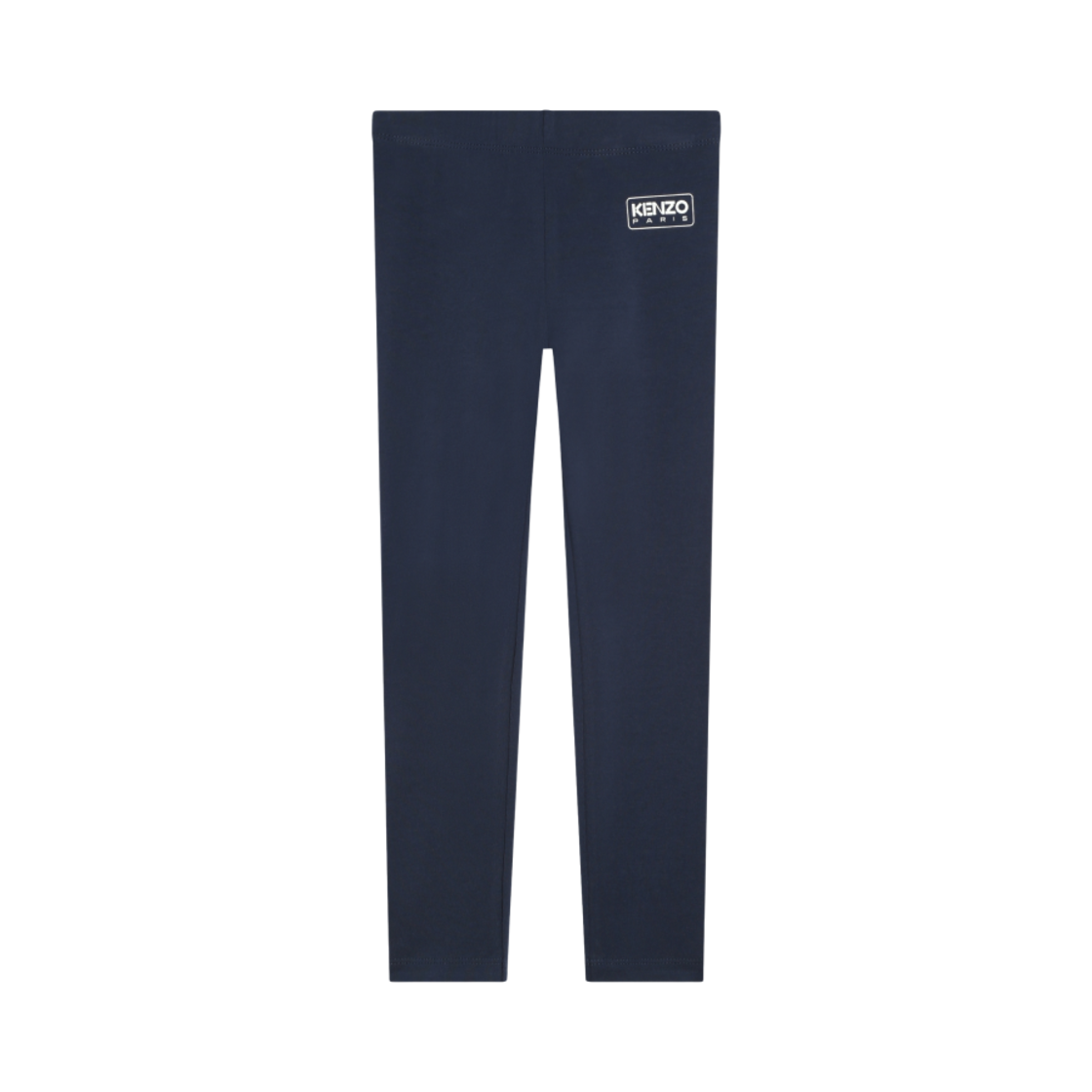K60201-84A (Kids) Kenzo Cotton Leggings Navy Blue