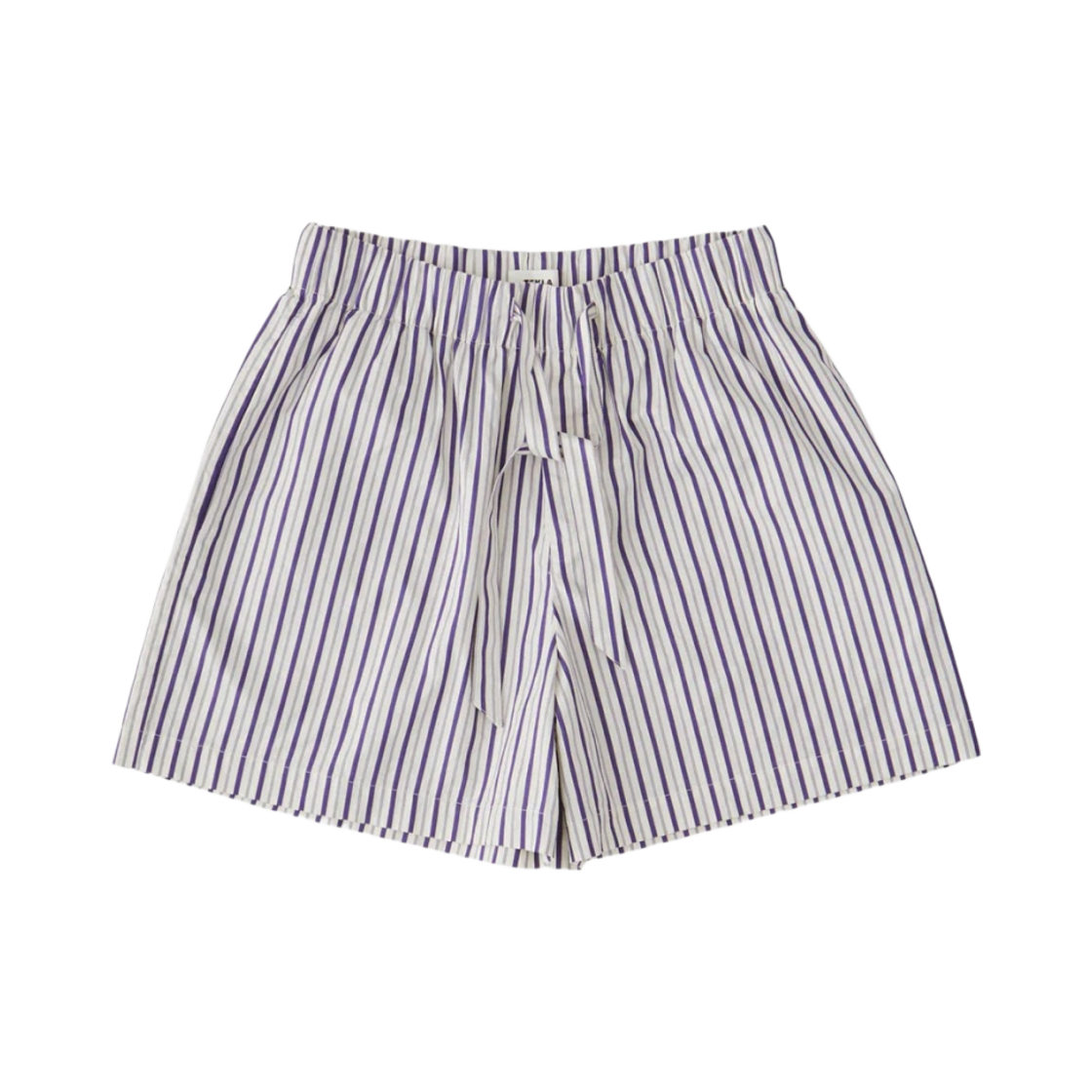 테클라 포플린 슬립웨어 쇼츠 리도 스트라이프(Tekla Poplin Sleepwear Shorts Lido Stripes)