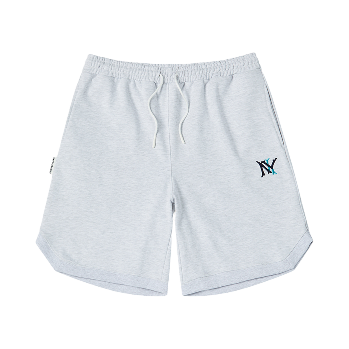 NV25SPSP01GR N ARCHIVE Vintage Ny Logo Heavy Weight Cotton 1/2 Pants Gray