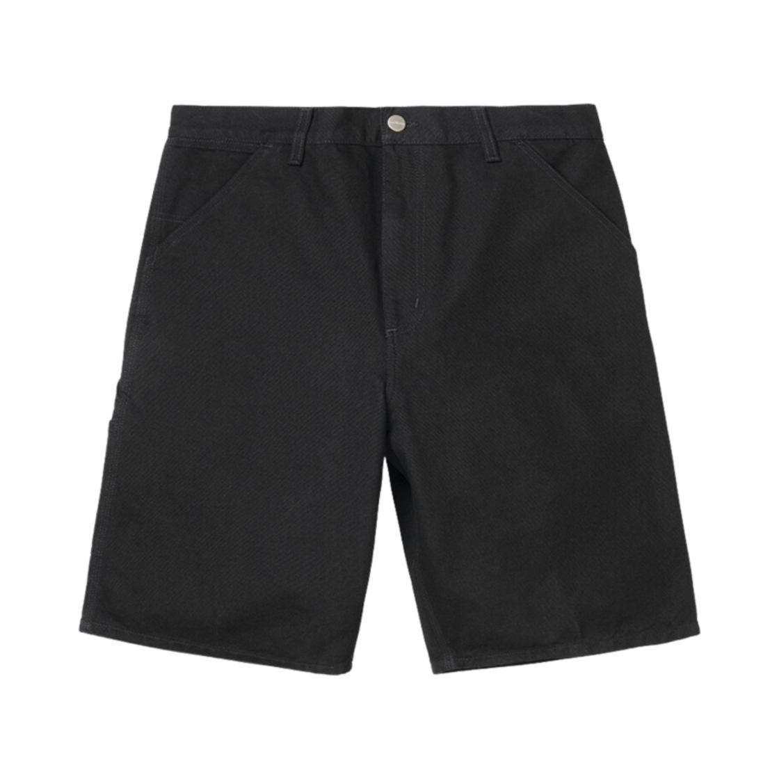 칼하트 WIP 싱글 니 쇼츠 블랙 린스드(Carhartt WIP Single Knee Short Black Rinsed)