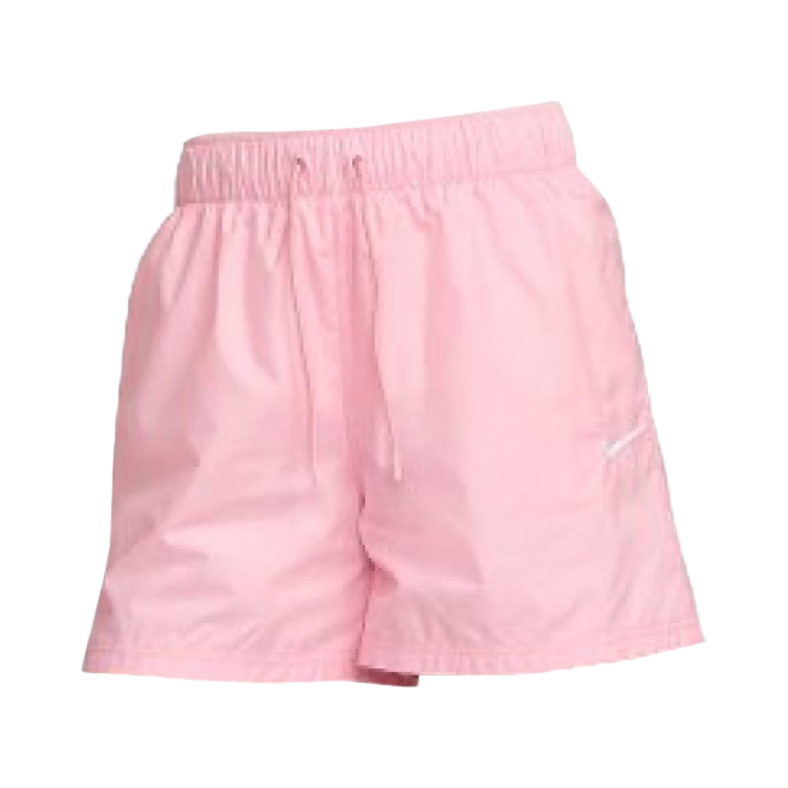 (W) 나이키 NSW 에센셜 리펠 미드 라이즈 쇼츠 소프트 핑크 - 아시아((W) Nike NSW Essential Repel Mid Rise Shorts Soft Pink - Asia) - 1