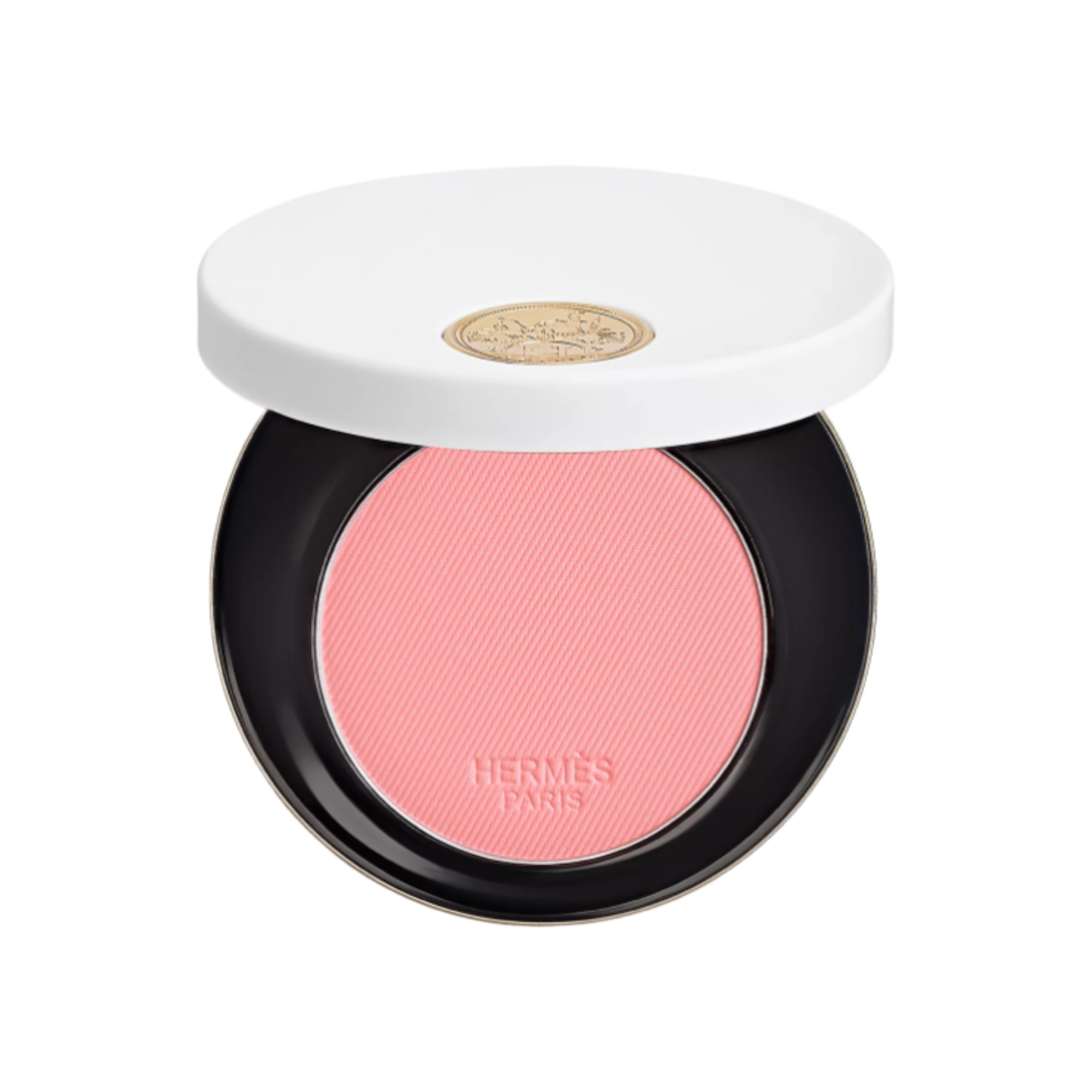 V60165PV028 Hermes Rose Hermes Silky Blush Powder 28 Rose Plume