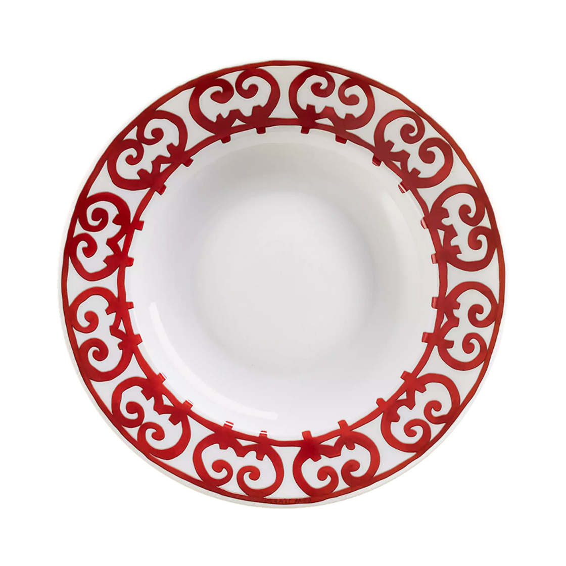 P011113P Hermes Balcon Du Guadalquivir Soup Plate Porcelain Sans Coloris (1 Plate)