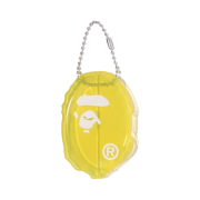 BAPE Ape Head Coin Case Yellow