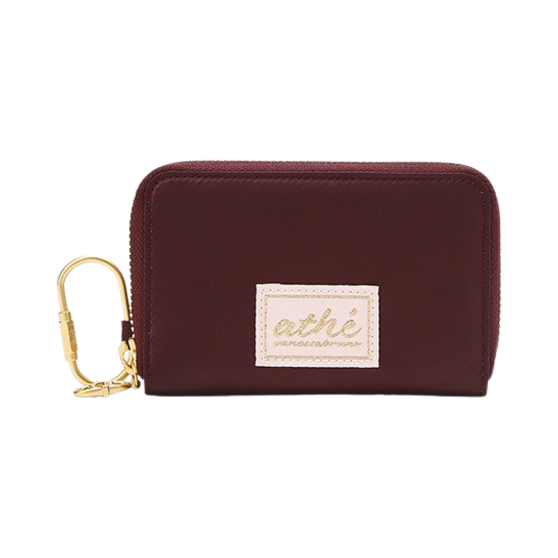 아떼 바네사브루노 쥬르 지퍼 지갑 버건디