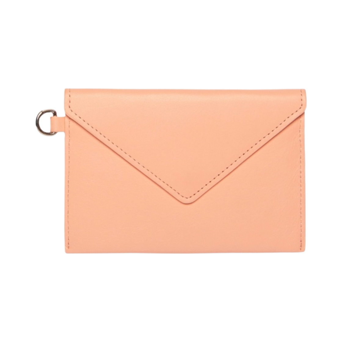 IU05528LC0025P612 Maison Kitsune Neck Envelope Wallet Peach