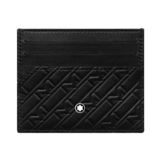128640 Montblanc M-Gram 4810 6cc Pocket Holder Black