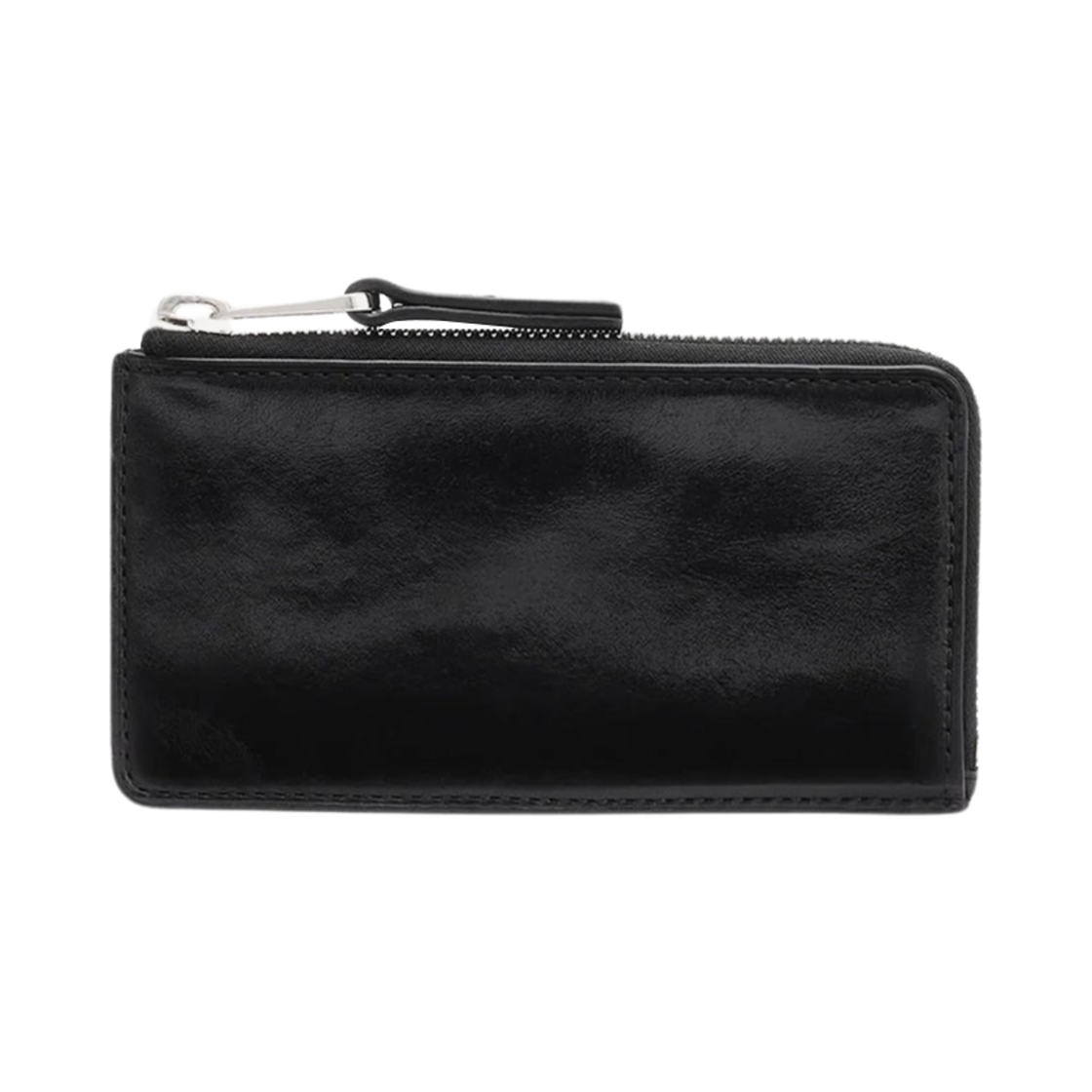 SL0055-LL0132-999 Lemaire Patina Zip Coin Card Holder Black