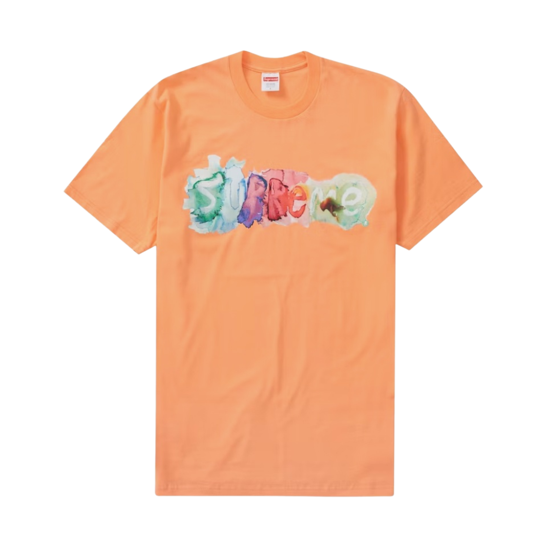 슈프림 워터컬러 티셔츠 피치 - 23SS(Supreme Watercolor T-Shirt Peach - 23SS) - 1