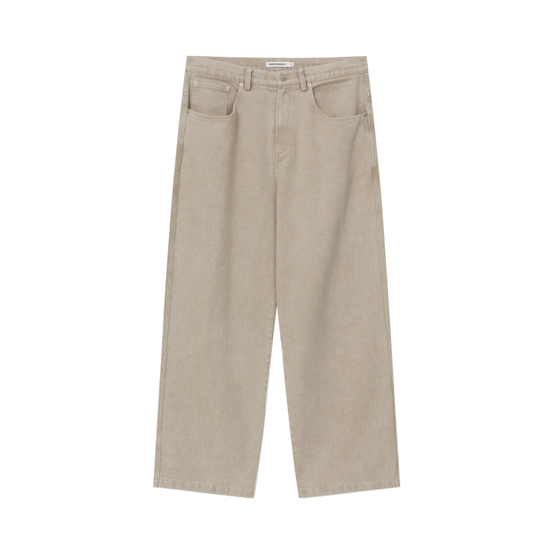 퍼머넌트 아카이브 빈티지 워시드 베기 팬츠 베이지(Permanent Archive Vintage Washed Baggy Pants Beige)