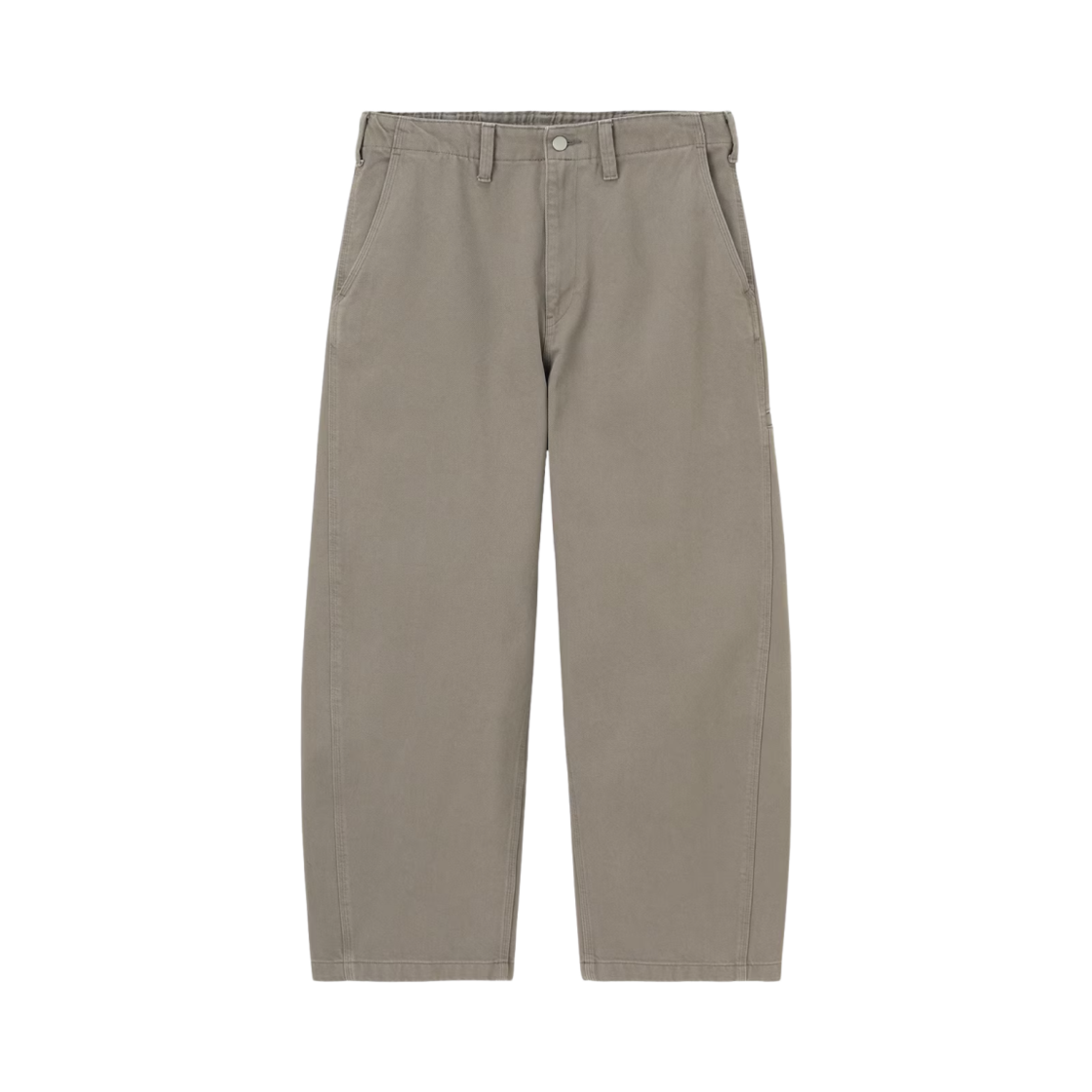 353266-34 GU Barrel Leg Work Pants Brown - JP