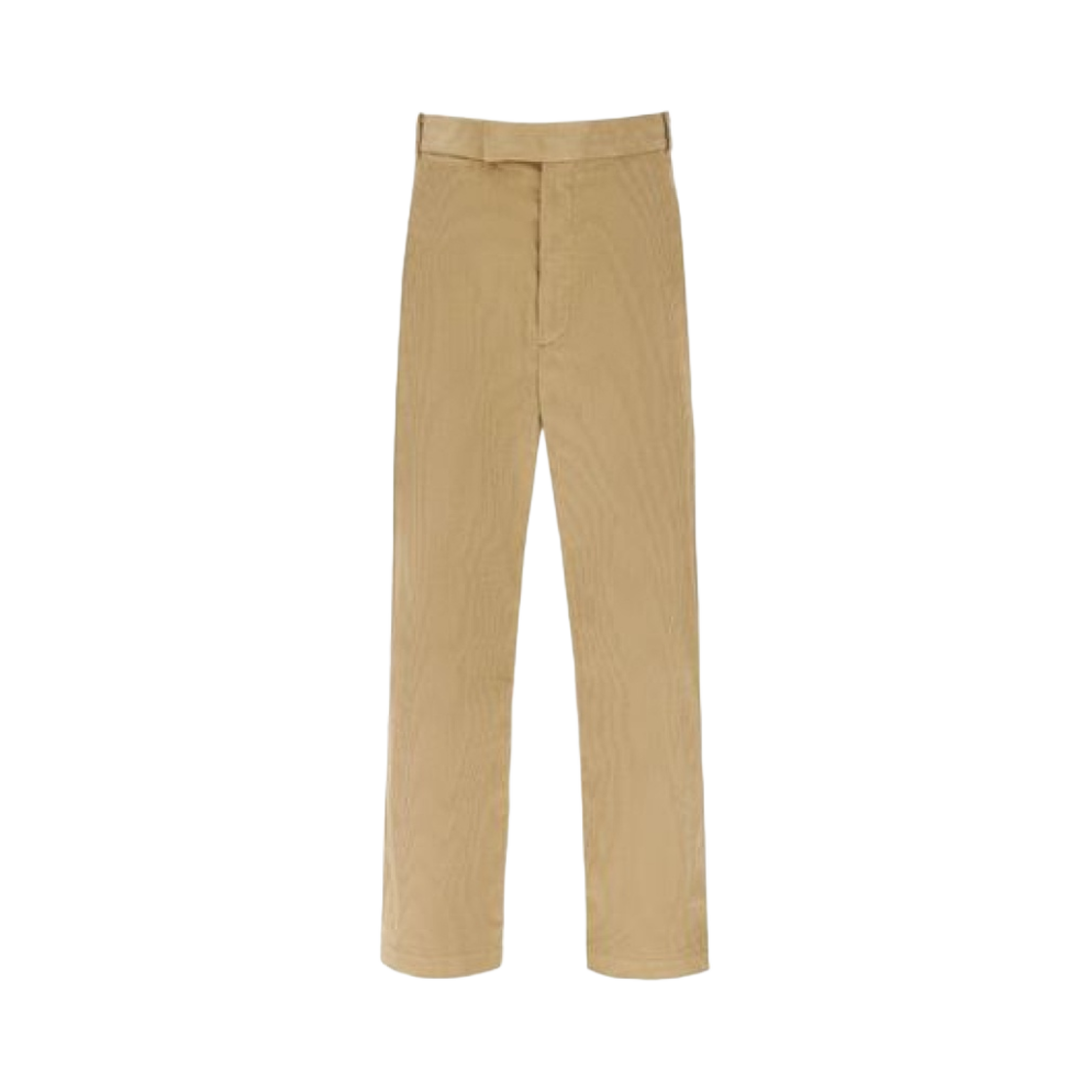 MTU320U-F0220-250 Thom Browne Corduroy Single Welt Pocket Straight Trouser Khaki