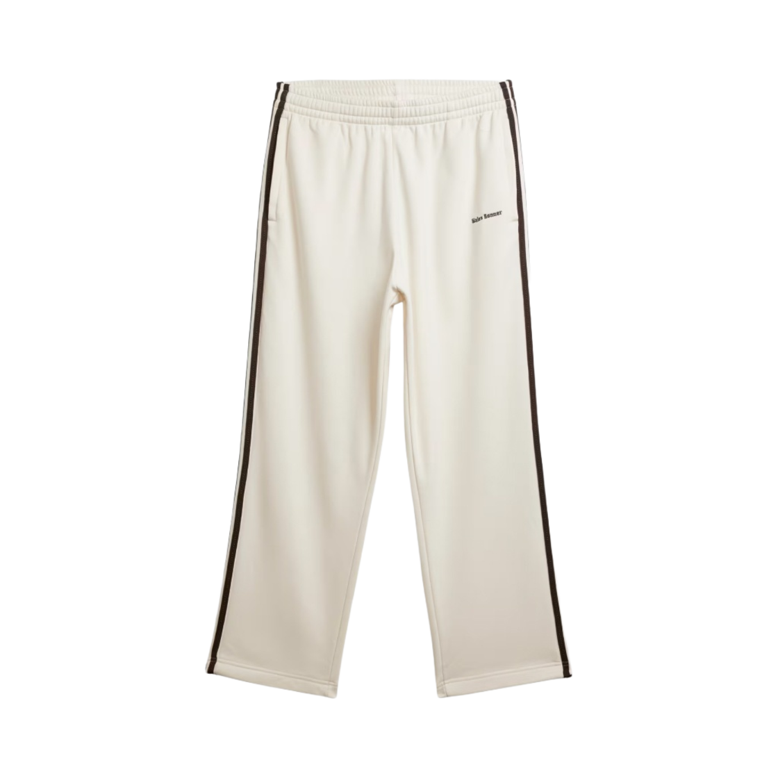 아디다스 x 웨일스 보너 스테이트먼트 트랙수트 팬츠 초크 화이트 - US 사이즈(Adidas x Wales Bonner Statement Tracksuit Pants Chalk White - US Sizing)