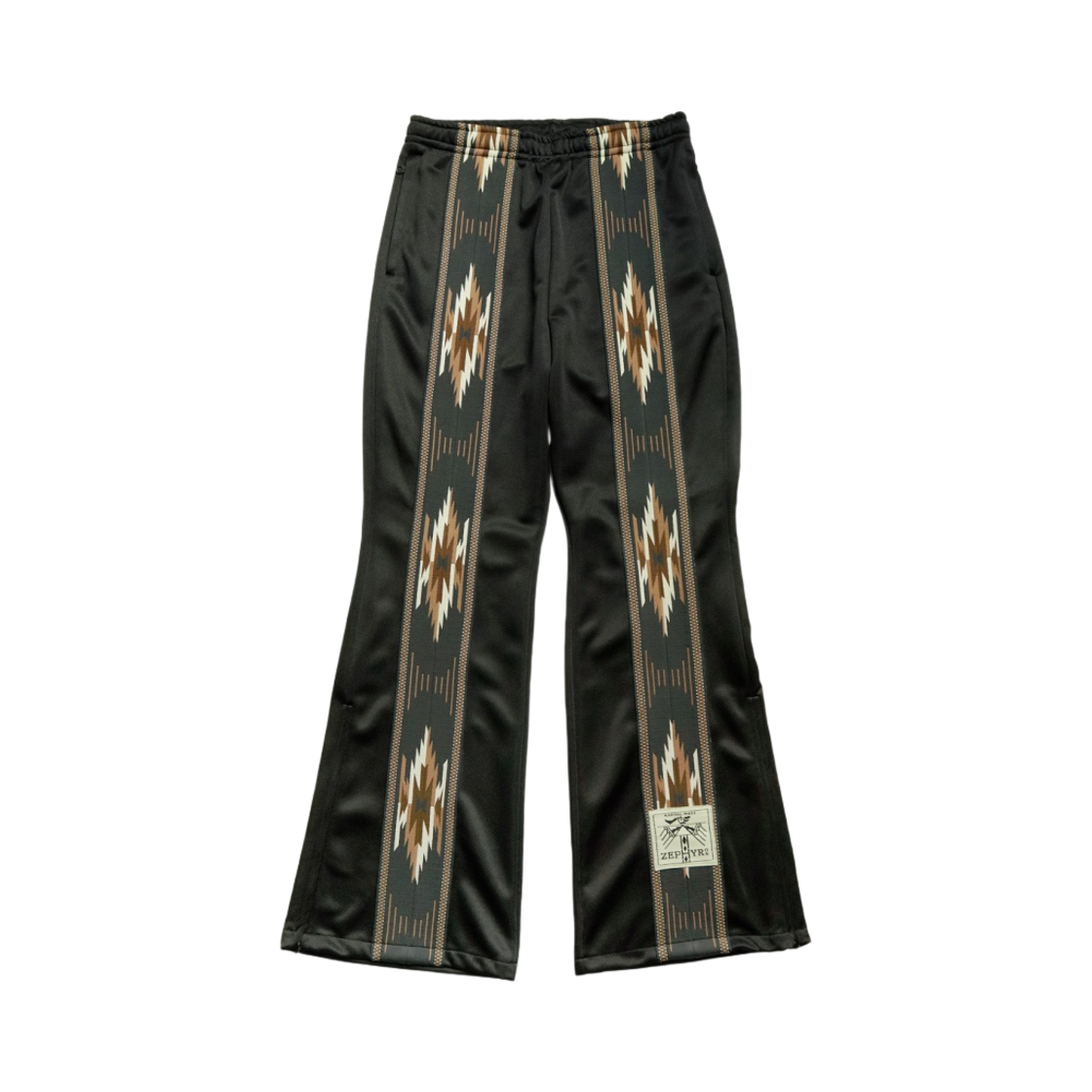 K2304LP095/EK-1506/LPA Kapital Smooth Jersey Kochi & Zephyr Track Pants Black - 대표 이미지 #1