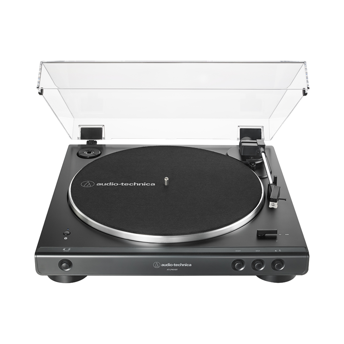 오디오테크니카 AT-LP60XBT 자동 벨트 드라이브 무선 블루투스 턴테이블 블랙(Audio-Technica AT-LP60XBT Fully Automatic Wireless Belt-Drive Turntable Black)