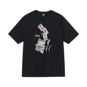 Stussy House Of Cards T-Shirt Black
