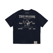 True Religion Origin Logo T-Shirt Navy