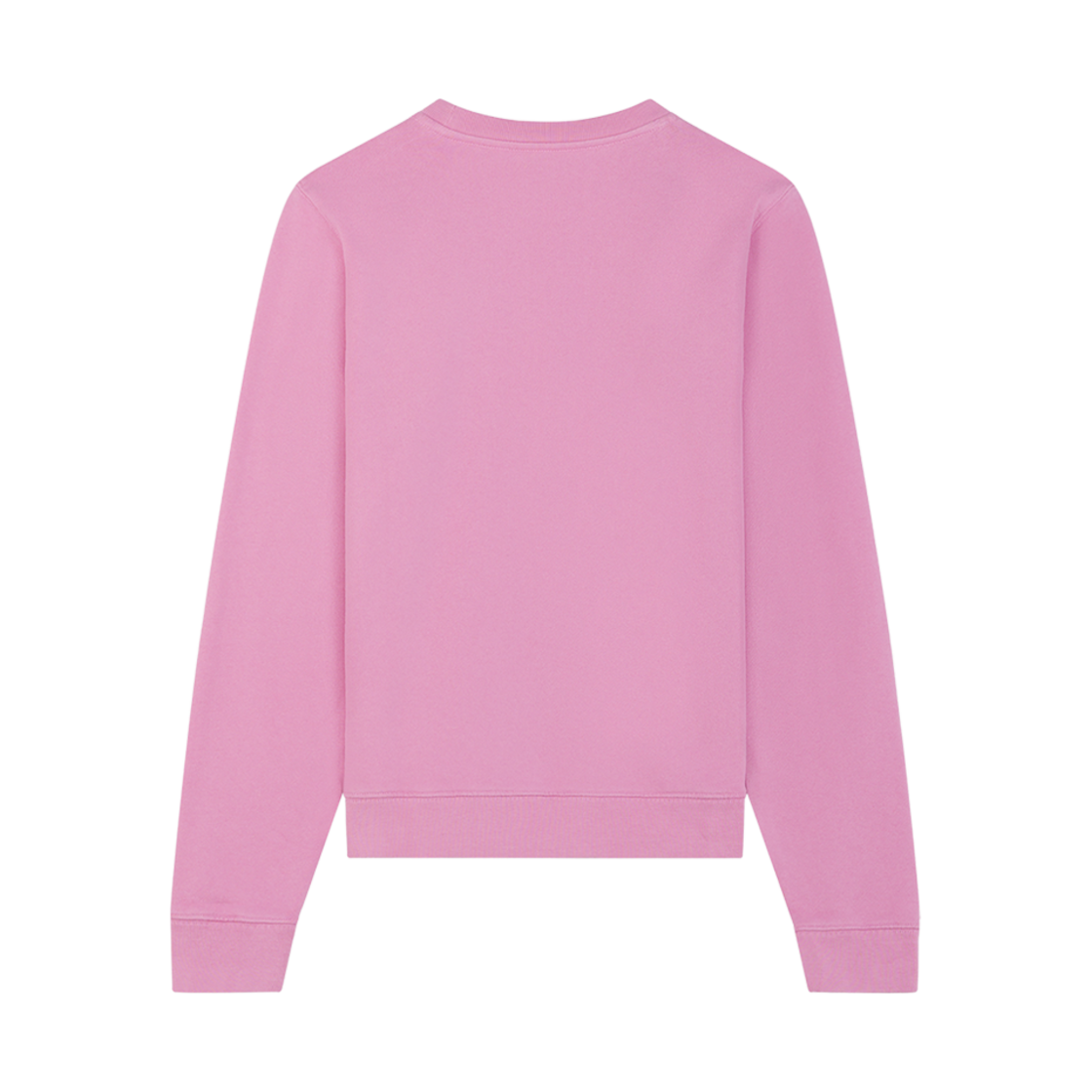 (W) 메종 키츠네 폭스 헤드 패치 레귤러 스웨트셔츠 페이 핑크((W) Maison Kitsune Fox Head Patch Regular Sweatshirt Fae Pink) - 2