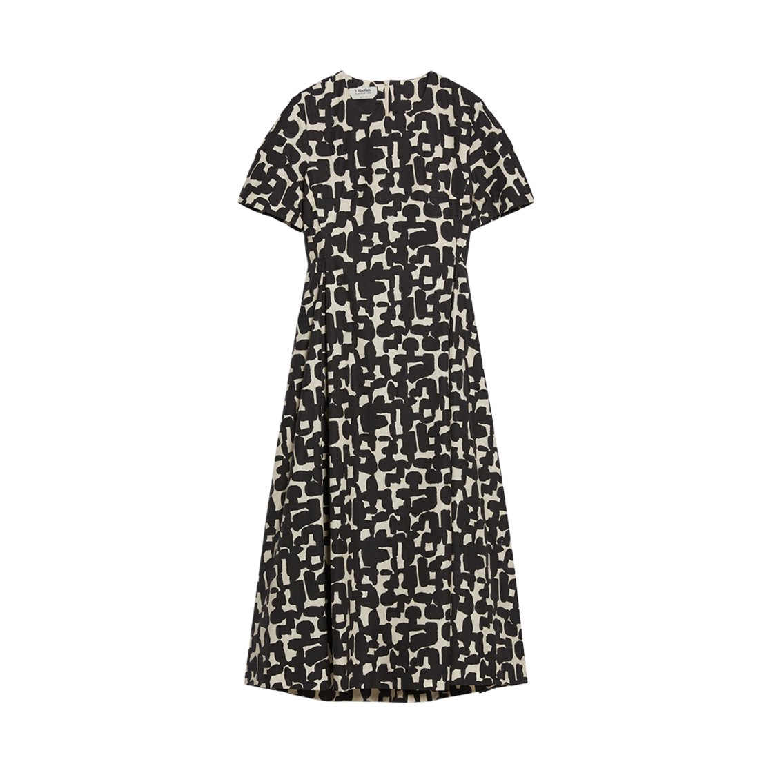 CALLAS-001 (W) S Max Mara Callas Cotton Dress Ecru
