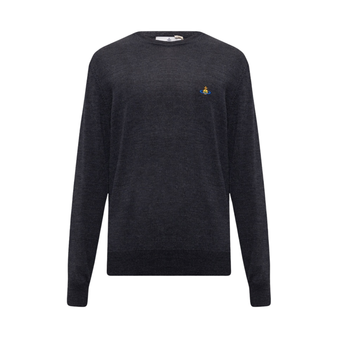 비비안 웨스트우드 라운드 넥 니트 빈티지 블랙(Vivienne Westwood Round Neck Knit Vintage Black) - 1