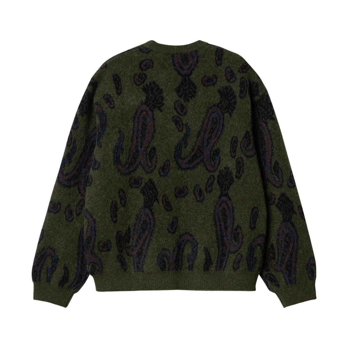 칼하트 WIP 메드포드 스웨터 플랜트 페이즐리 자카드(Carhartt WIP Medford Sweater Plant Paisley Jacquard) - 2