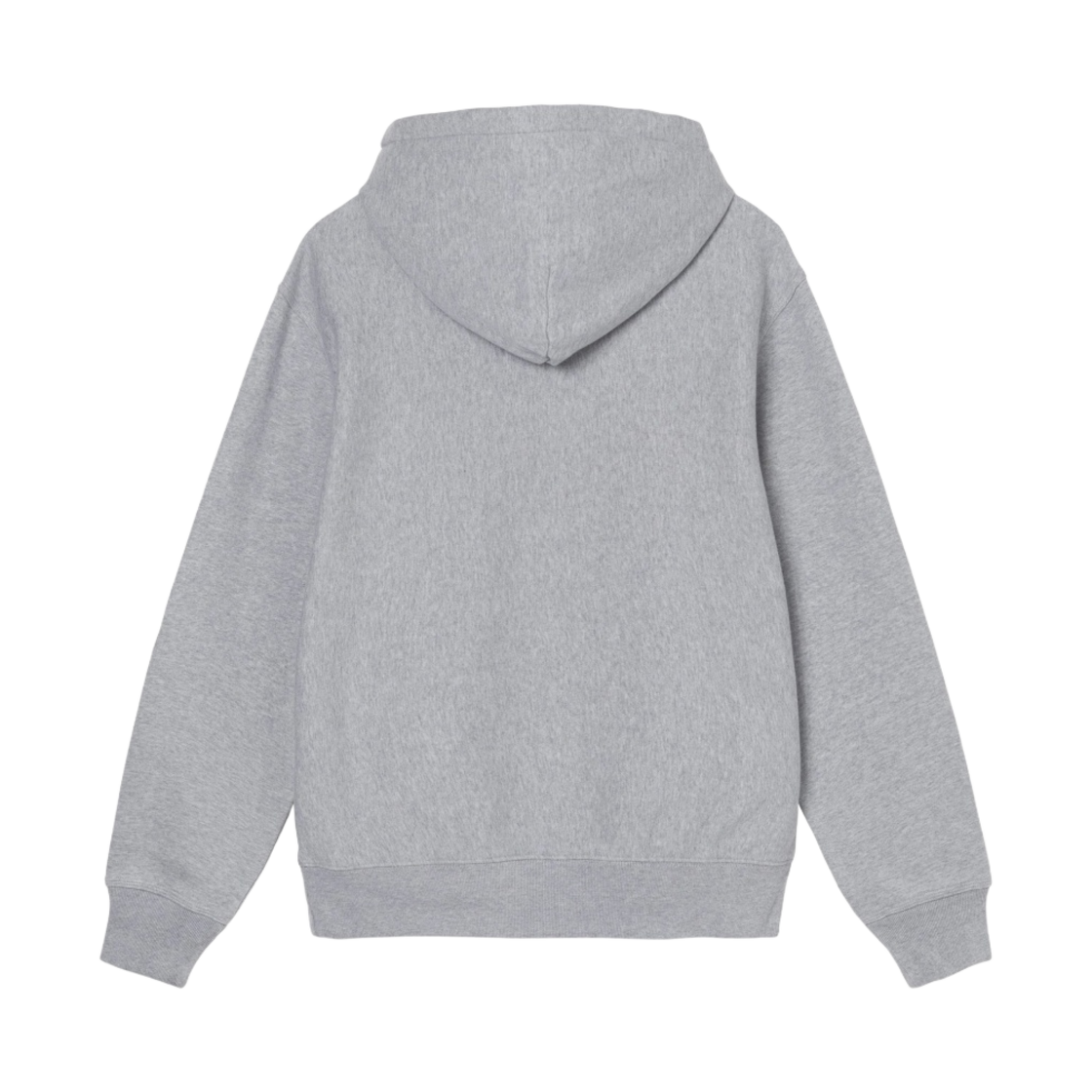 스투시 스탁 로고 자수 후드 그레이 헤더 - 21FW(Stussy Stock Logo Embroidered Hood Grey Heather - 21FW) - 2