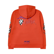 Chrome Hearts Matty Boy Sadistic Lipstick Hoodie Red