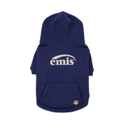 Emis Pet New Logo Big Hoodie Navy