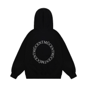 MUCENT Arc Back Logo Hoodie Black