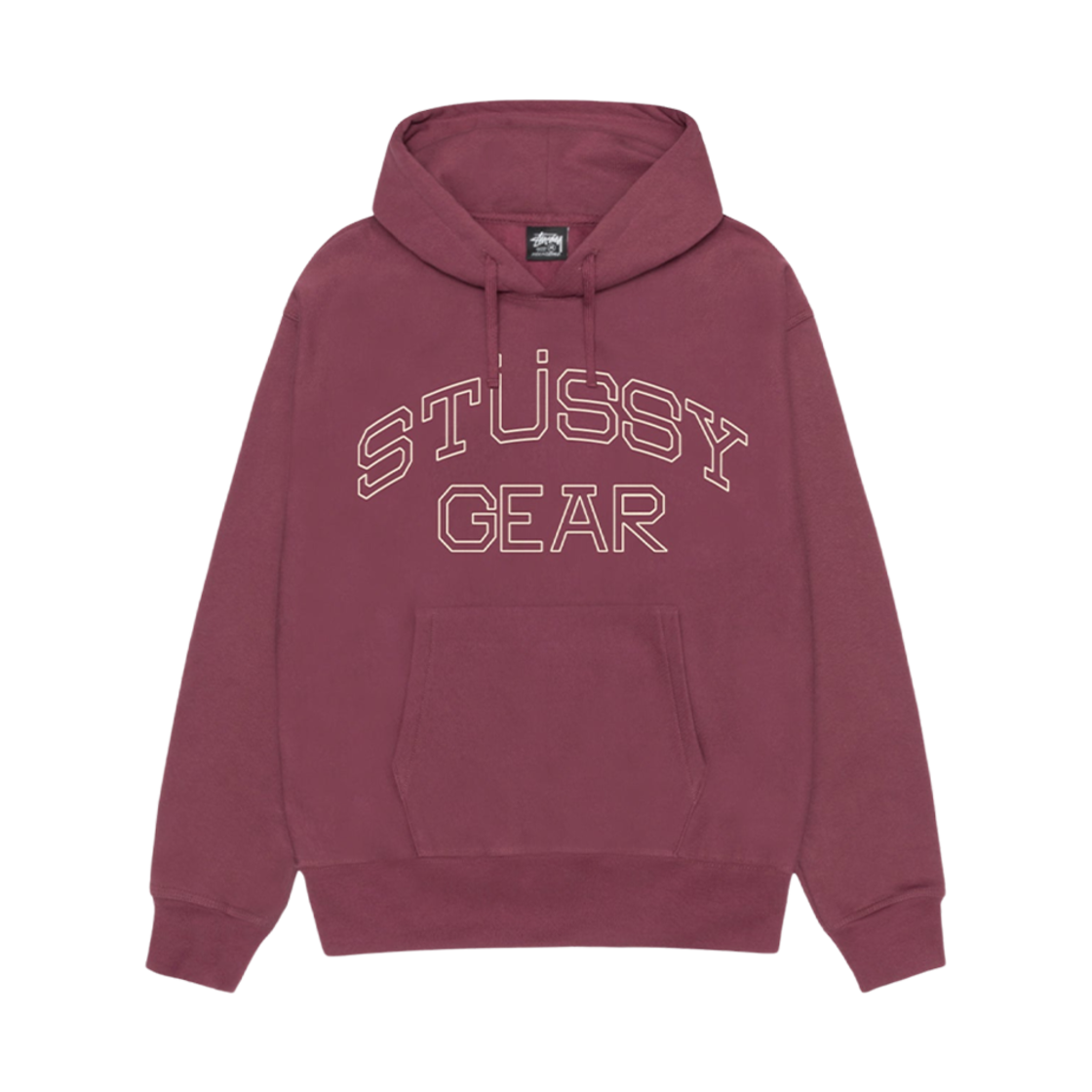1925035 Stussy Gear Hoodie Oxblood