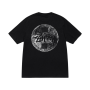 Stussy Dot Stamp T-Shirt Black